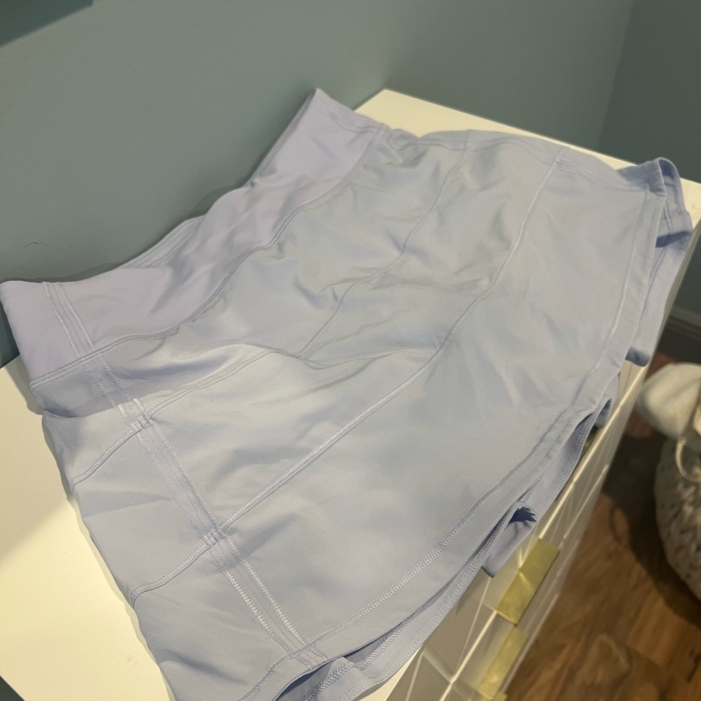 Light Blue Athletic Skort